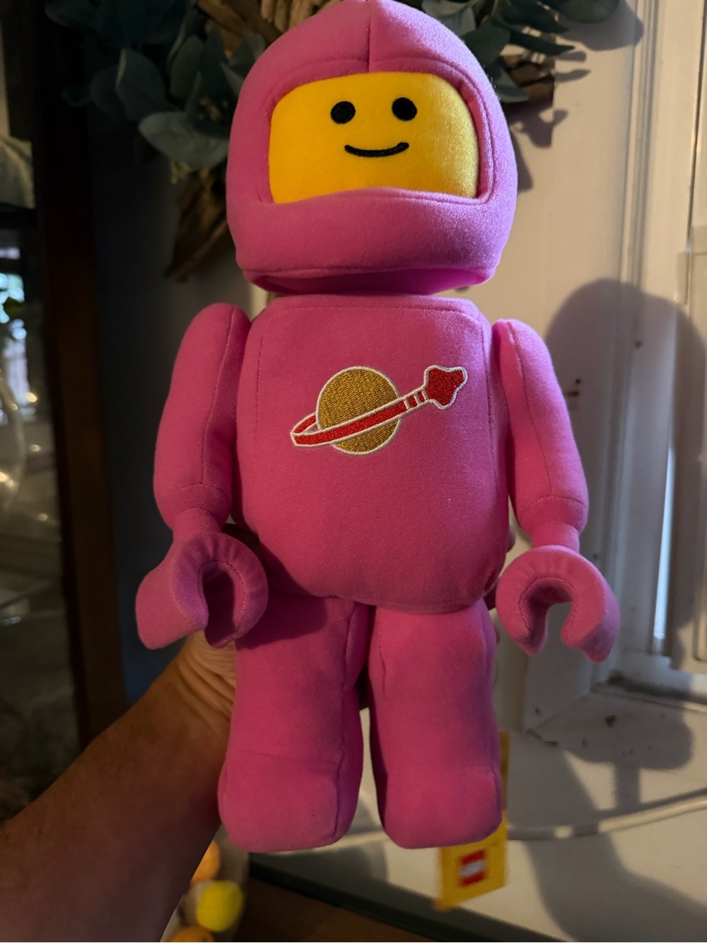 Lego Pink Astronaut Plush NWT 14”